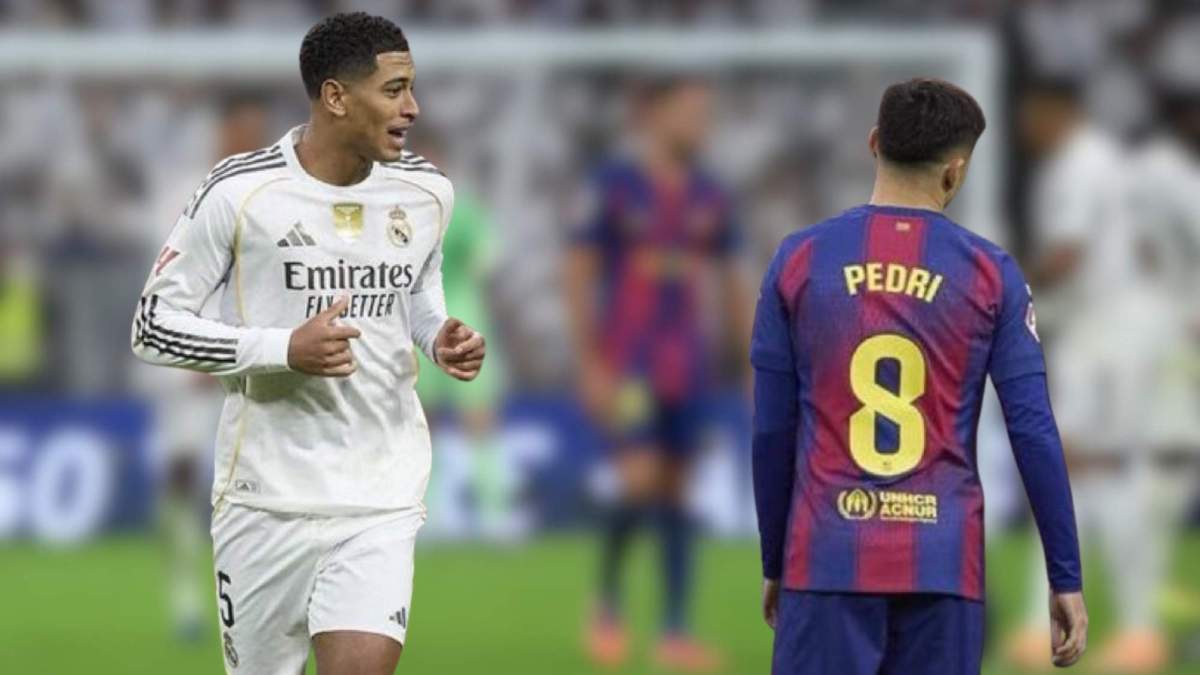 Bellingham y Pedri en El Clásico Bellingham y Pedri en El Clásico