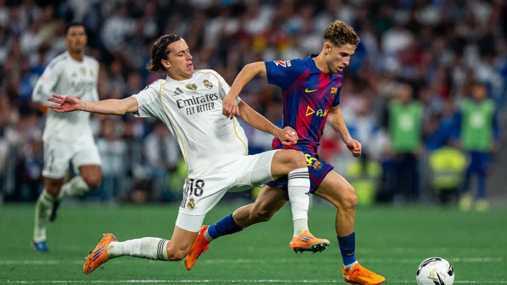 Carreras y Fermín en el Real Madrid Barça