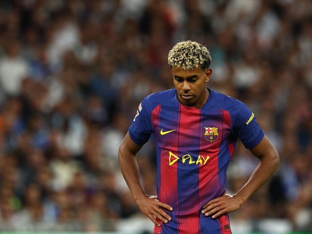 Lamine cabizbajo Lamine cabizbajo