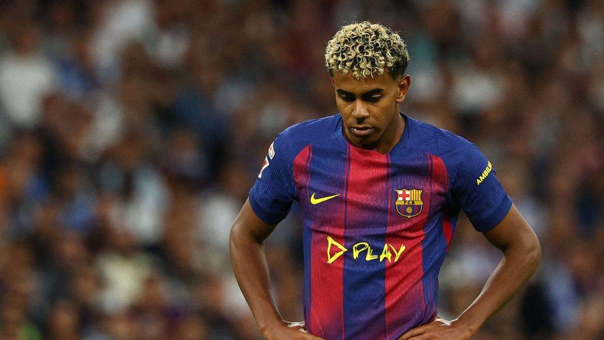 Lamine cabizbajo Lamine cabizbajo