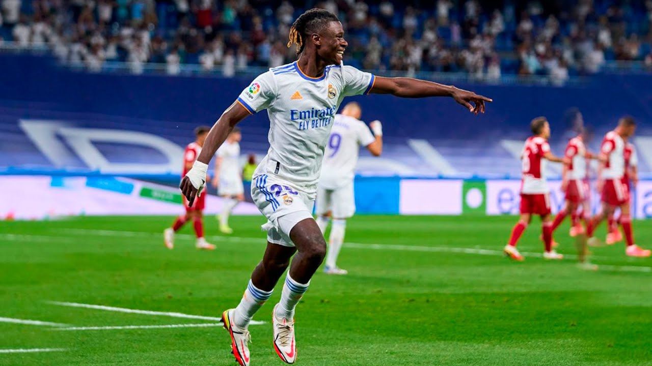 Eduardo Camavinga en un partido de esta temporada