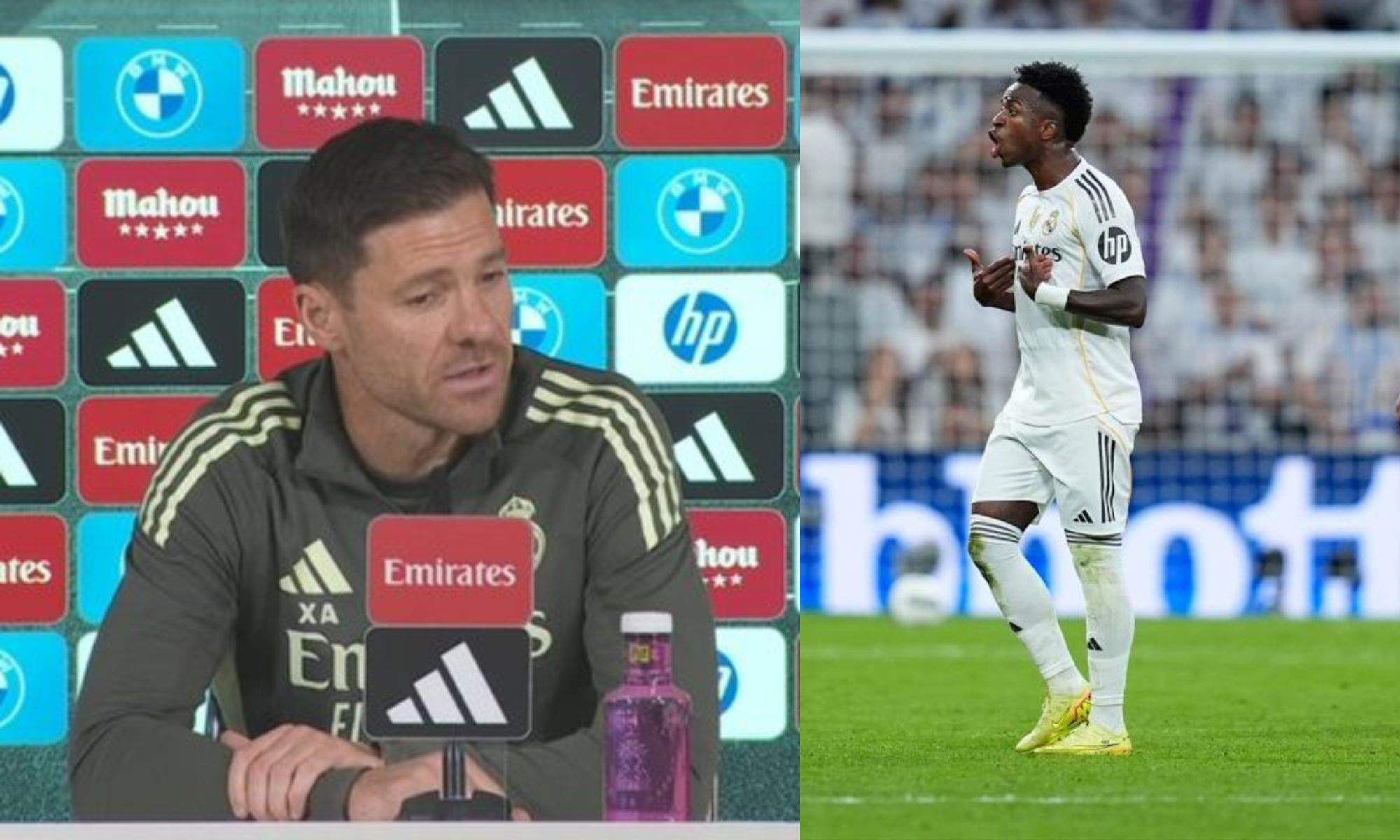 Xabi Alonso y Vinicius