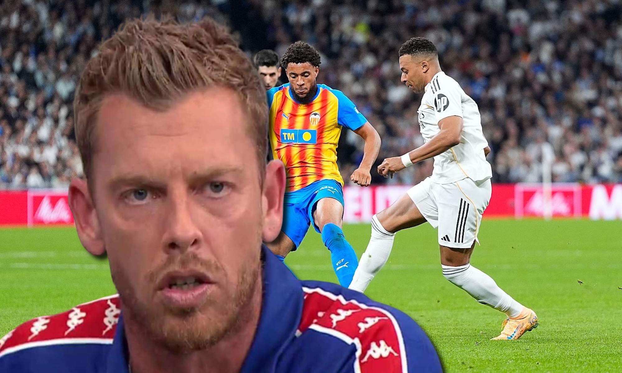 Jota Jordi y fondo con Mbappé contra el Valencia