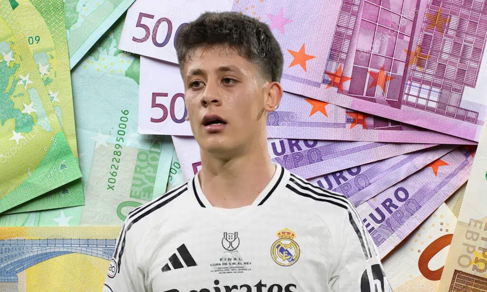 Arda Güler y fondo de dinero