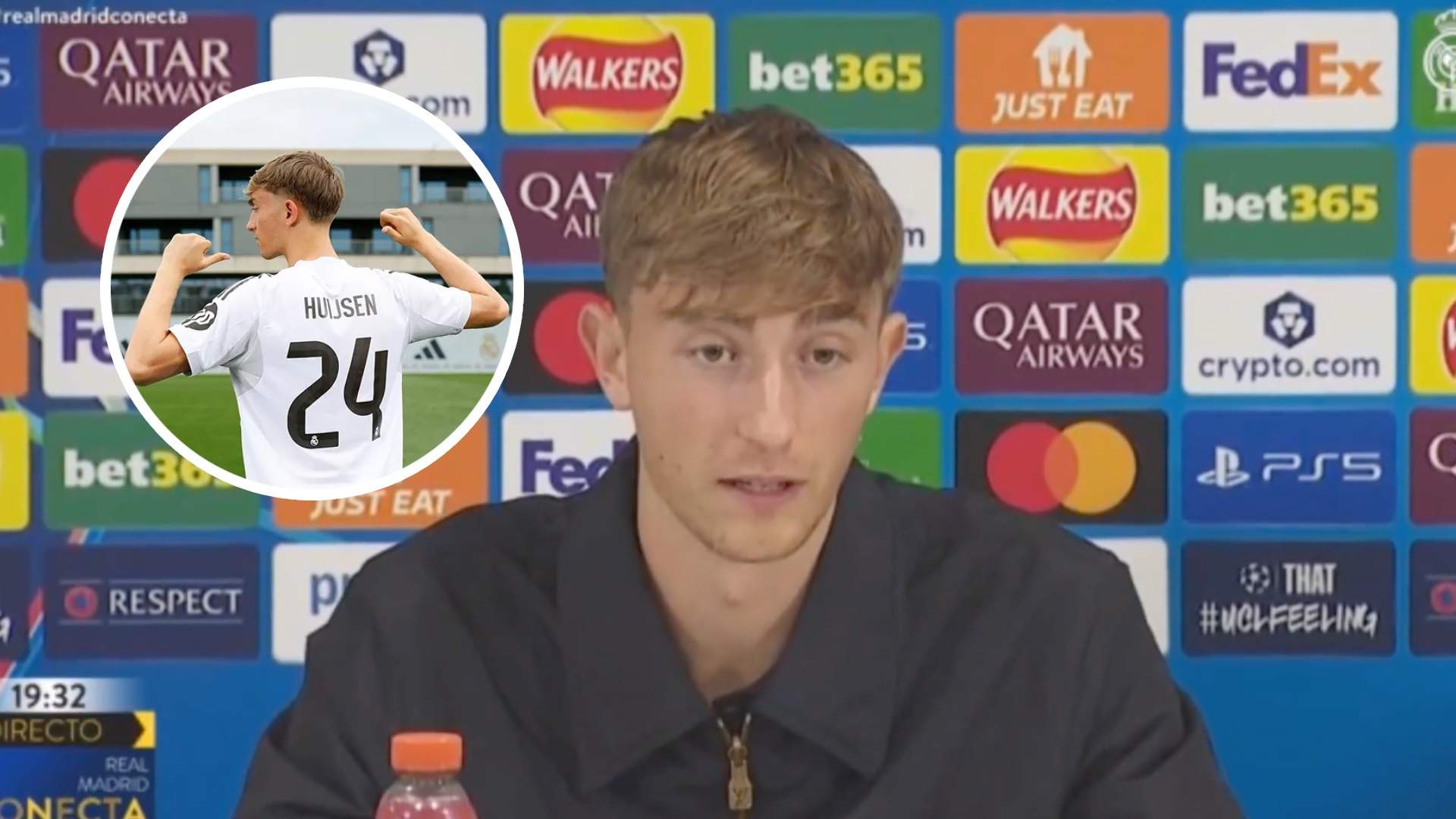 Huijsen reconoce por qué fichó por el Real Madrid y no por el Liverpool
