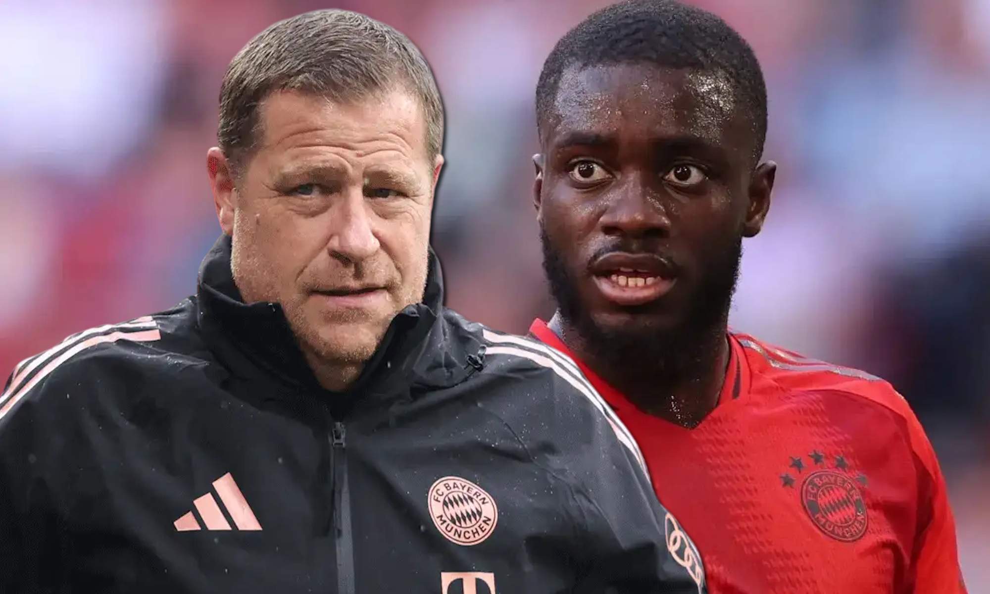 Max Eberl y Upamecano