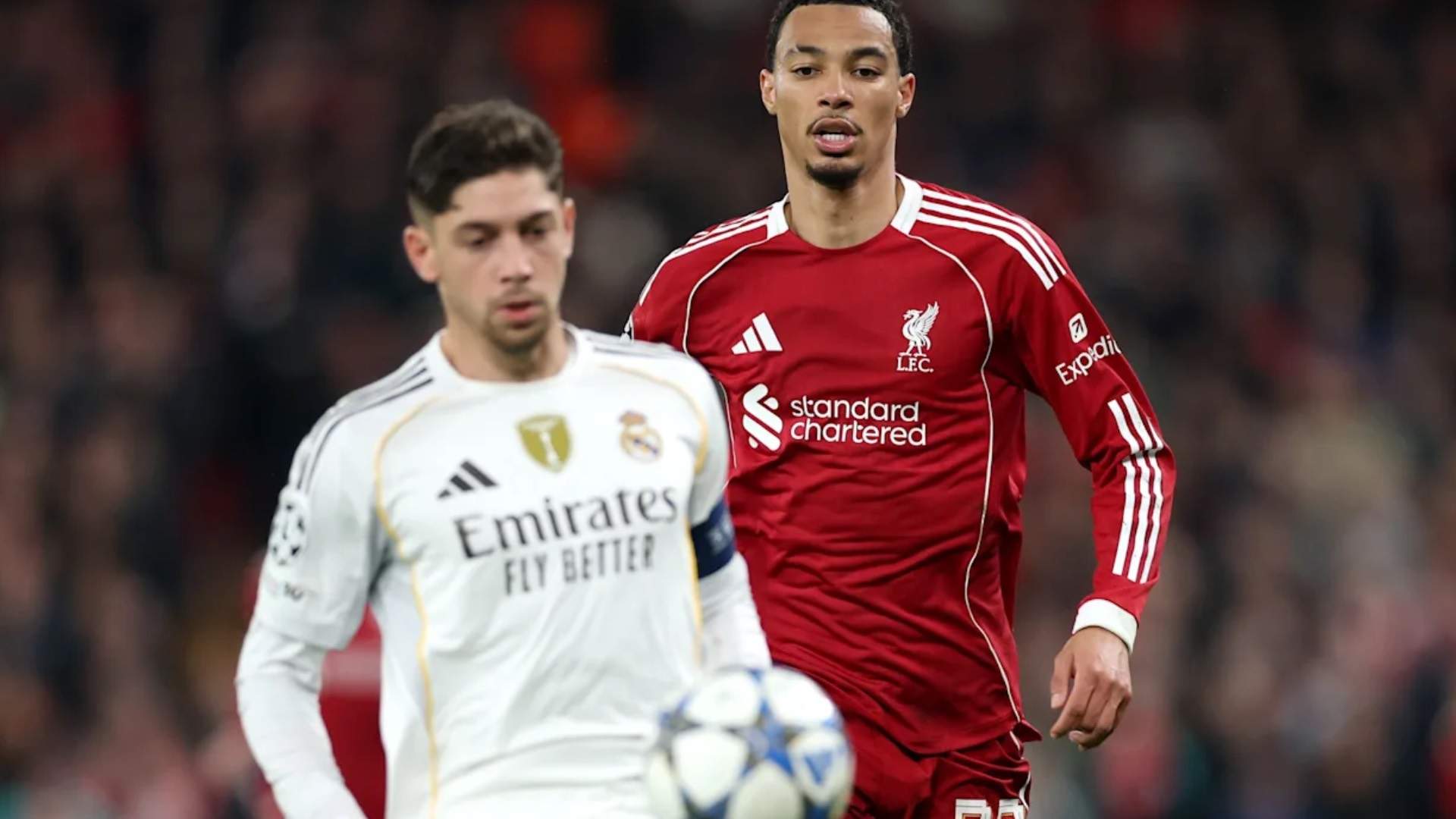 Saltan las alarmas, Valverde se marcha de Anfield tocado