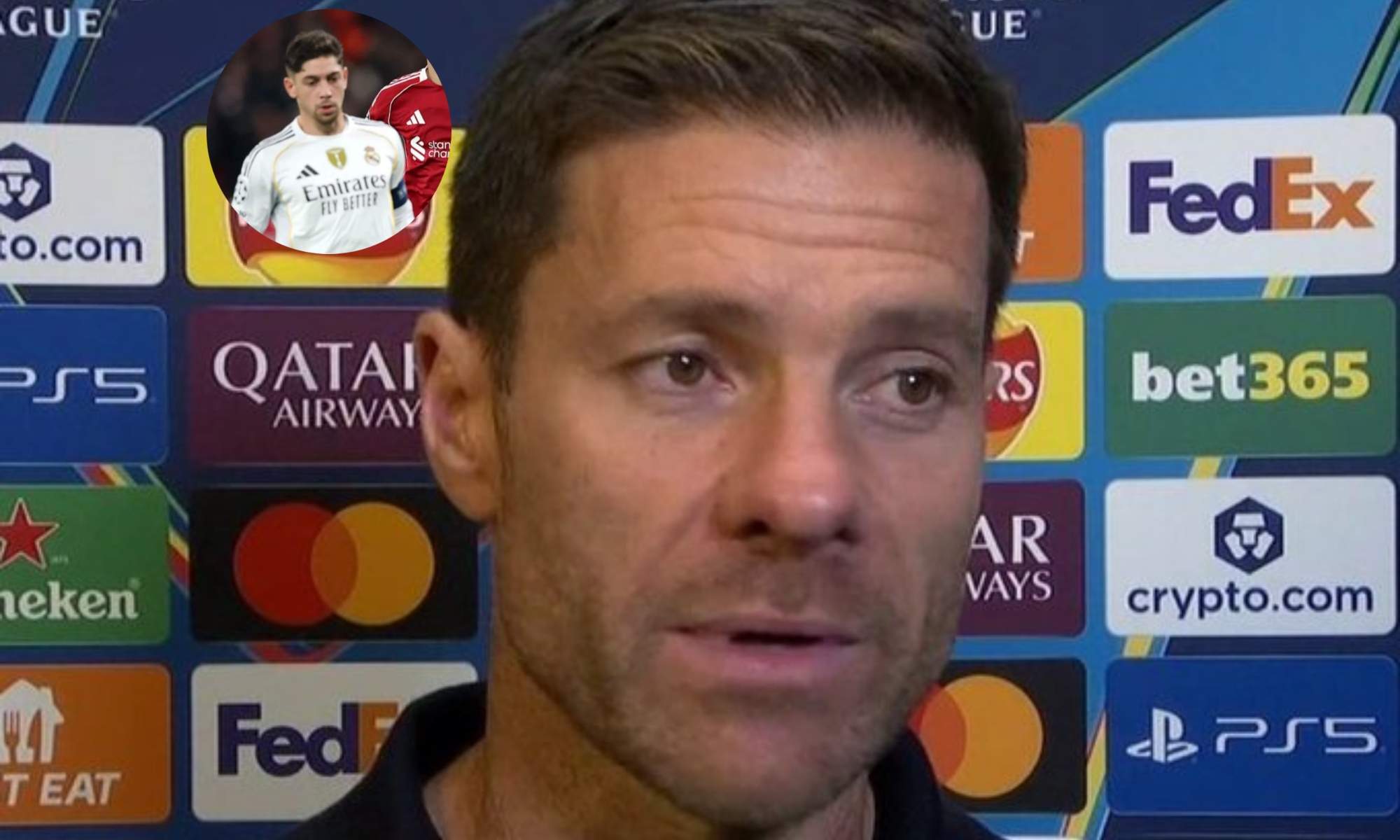 Xabi Alonso desvela la razón por la que cambió a Fede Valverde