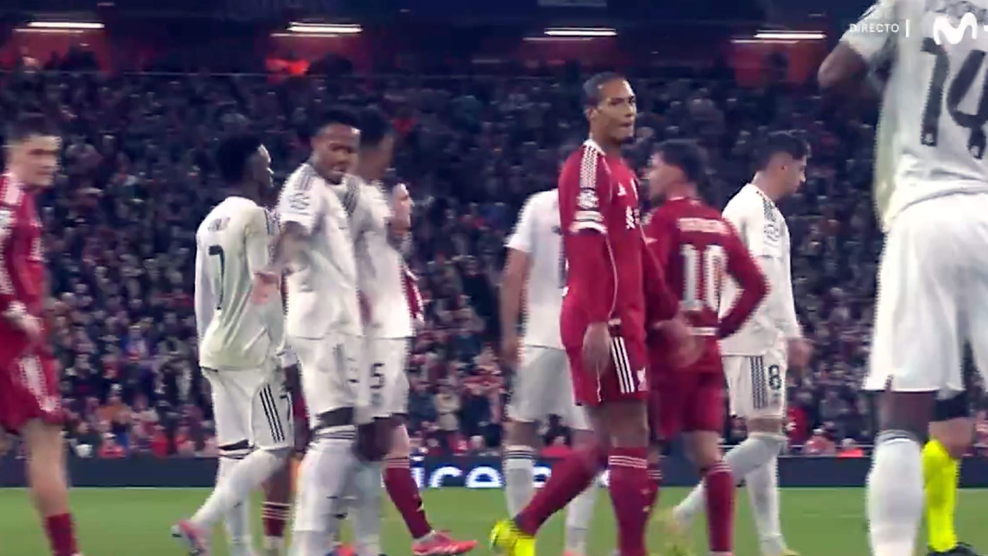 Van Dijk provocó sin razón a un jugador del Real Madrid: “Era…”