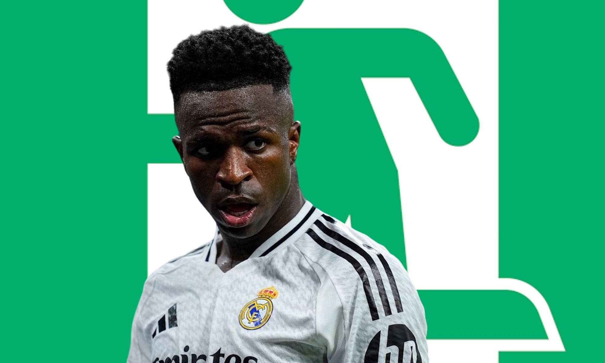 Vinicius con fondo de salida