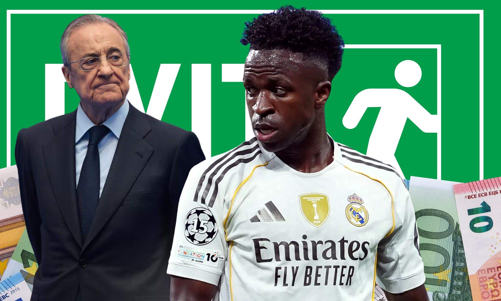 Florentino Pérez y Vinicius