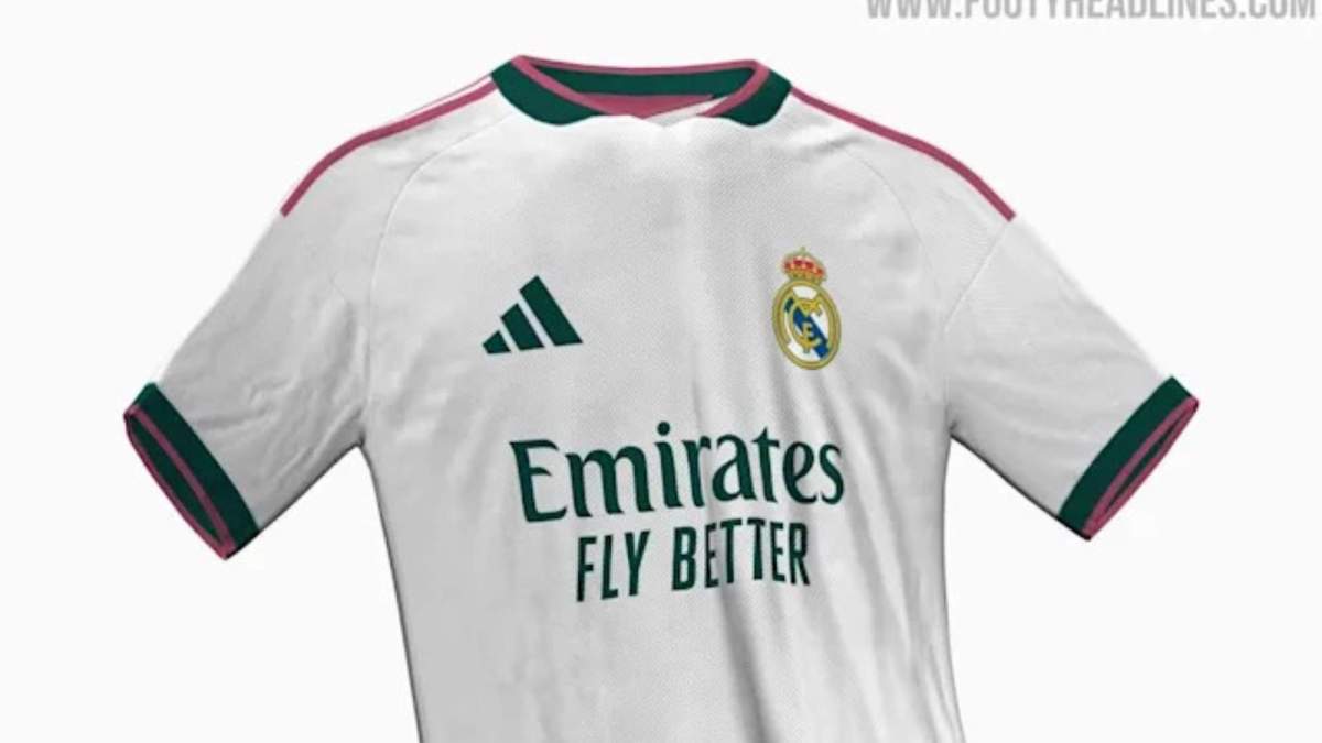 Modelo de la que puede ser la próxima camiseta del Real Madrid Modelo de la que puede ser la próxima camiseta del Real Madrid