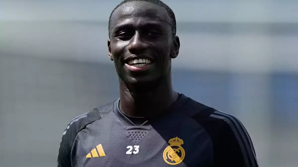 Mendy con el Real Madrid Mendy con el Real Madrid