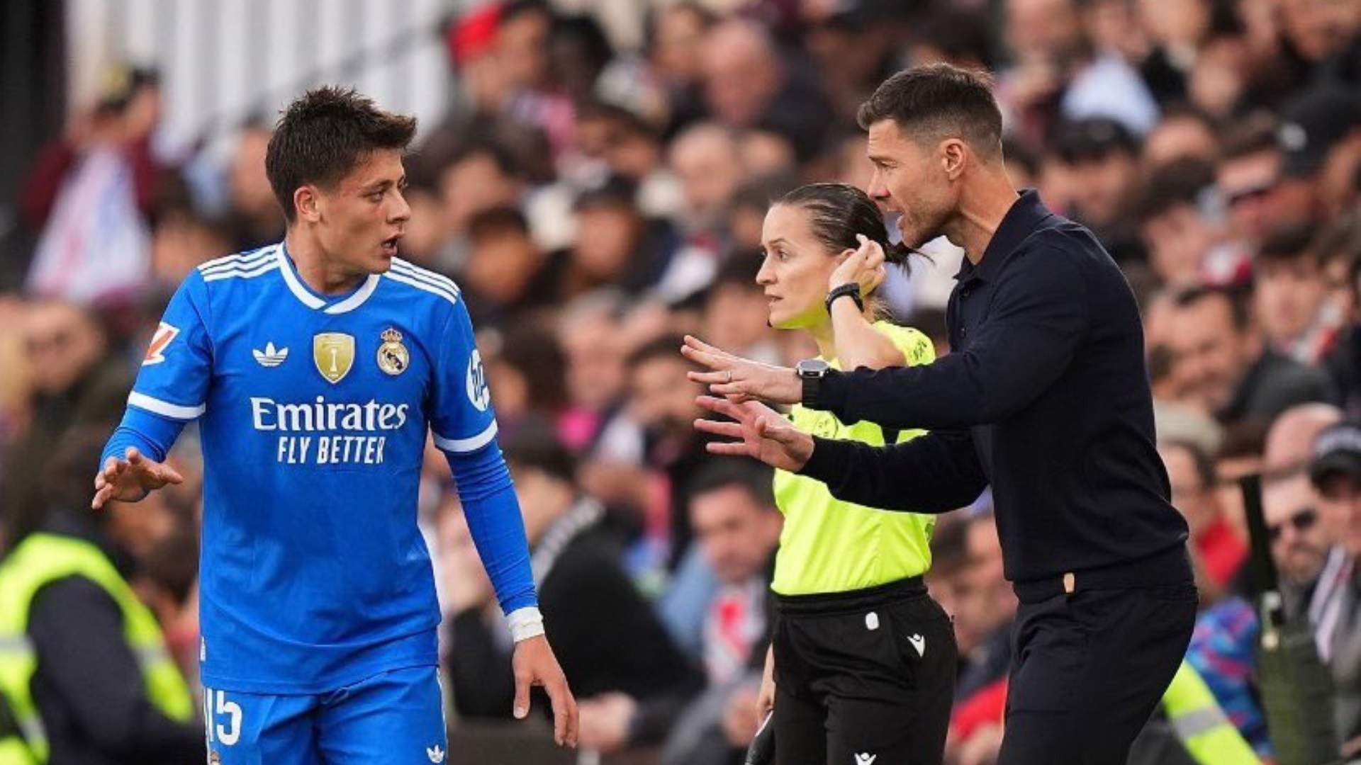 Xabi Alonso se fue a por Arda Güler en pleno partido contra el Rayo: "Tienes..."