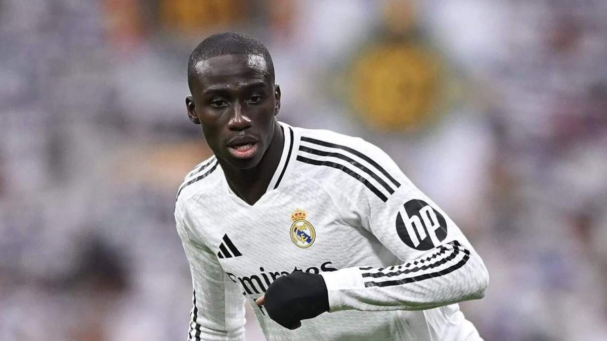 Ferland Mendy durante un partido del Real Madrid. Ferland Mendy durante un partido del Real Madrid.
