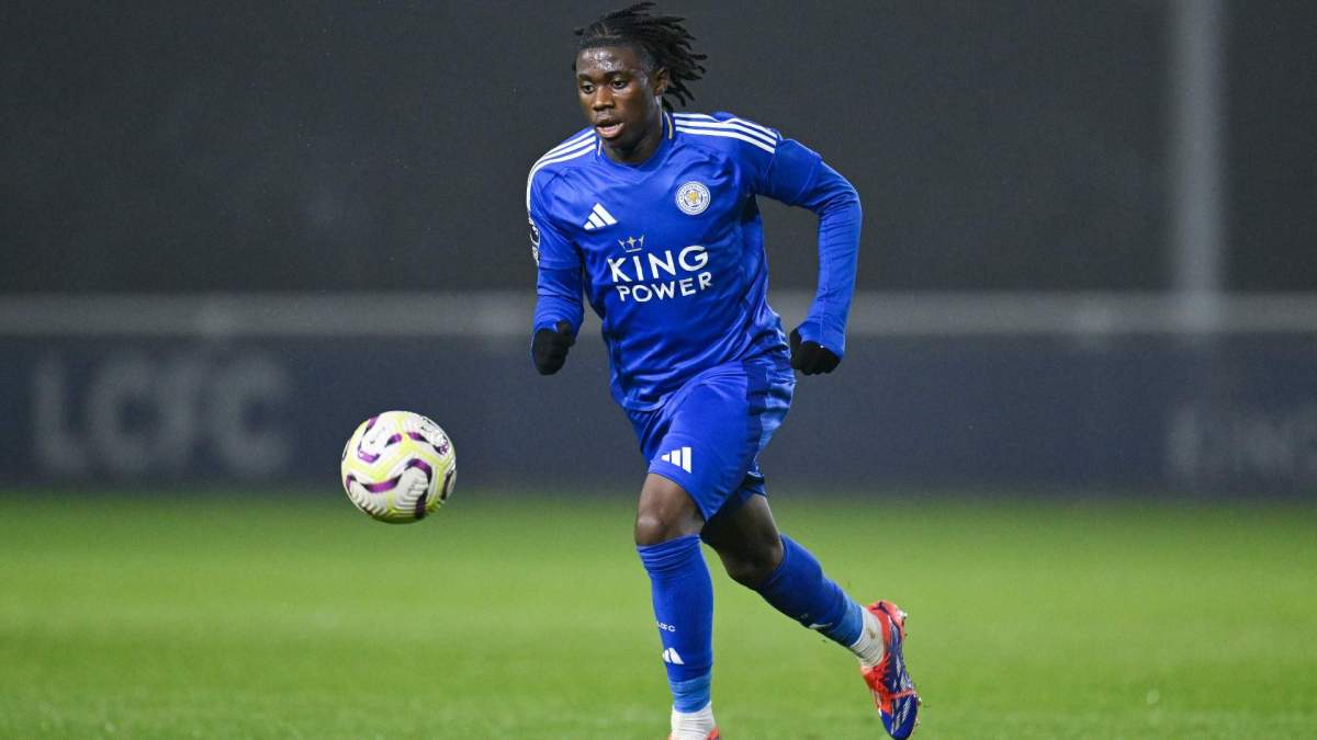 Jeremy Monga con el Leicester City