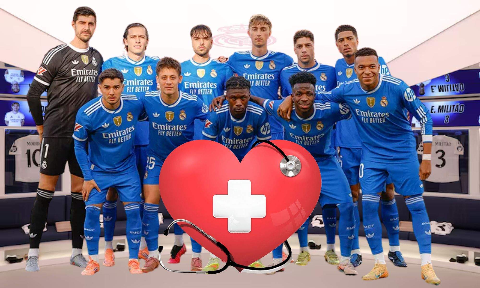 La enfermería del Real Madrid La enfermería del Real Madrid