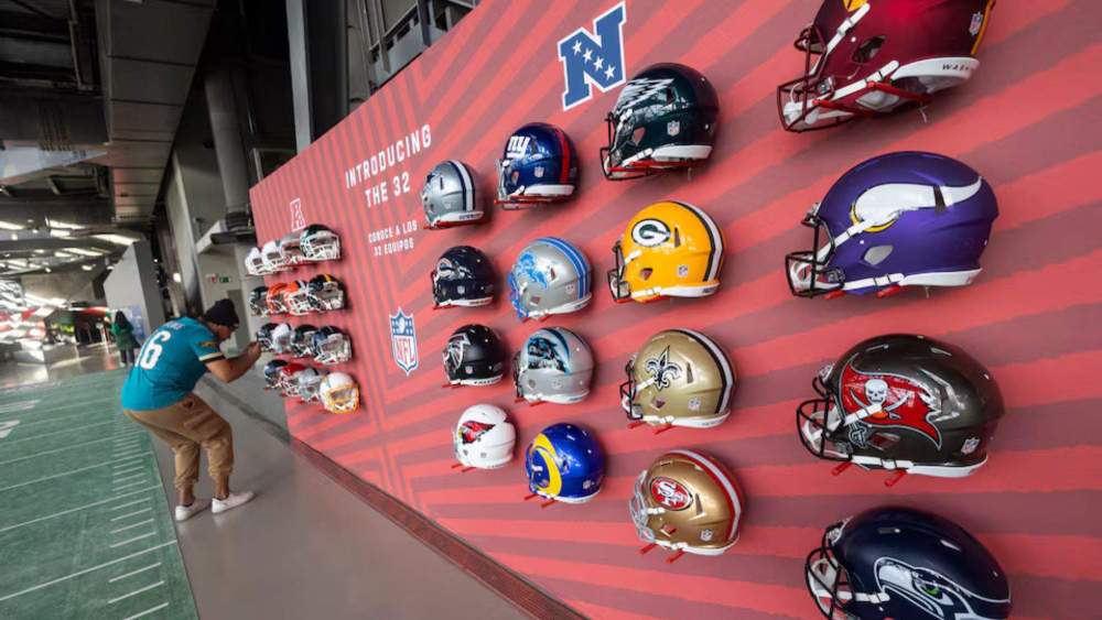 El tour del Bernabéu incluye ahora un espacio dedicado a la NFL