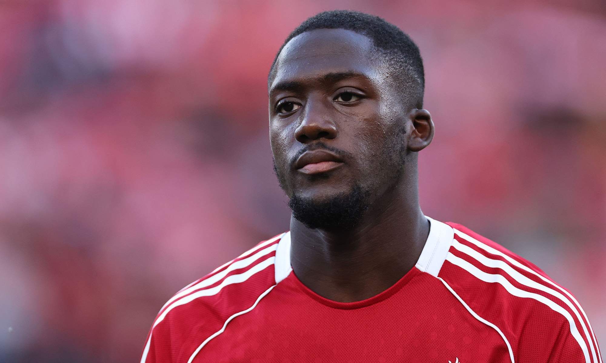 Konaté con el Liverpool