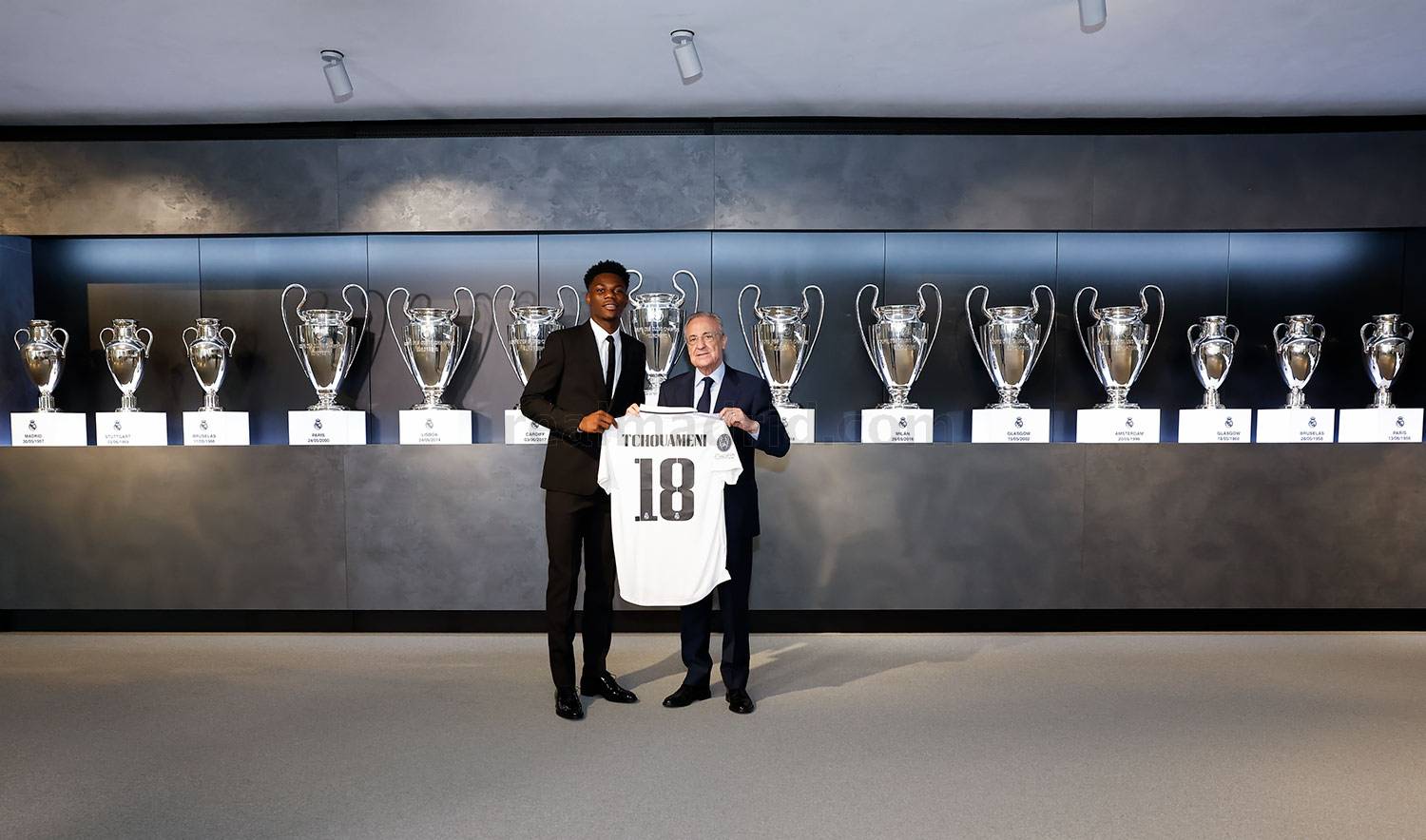 Presentación de Tchouameni como nuevo jugador del Real Madrid