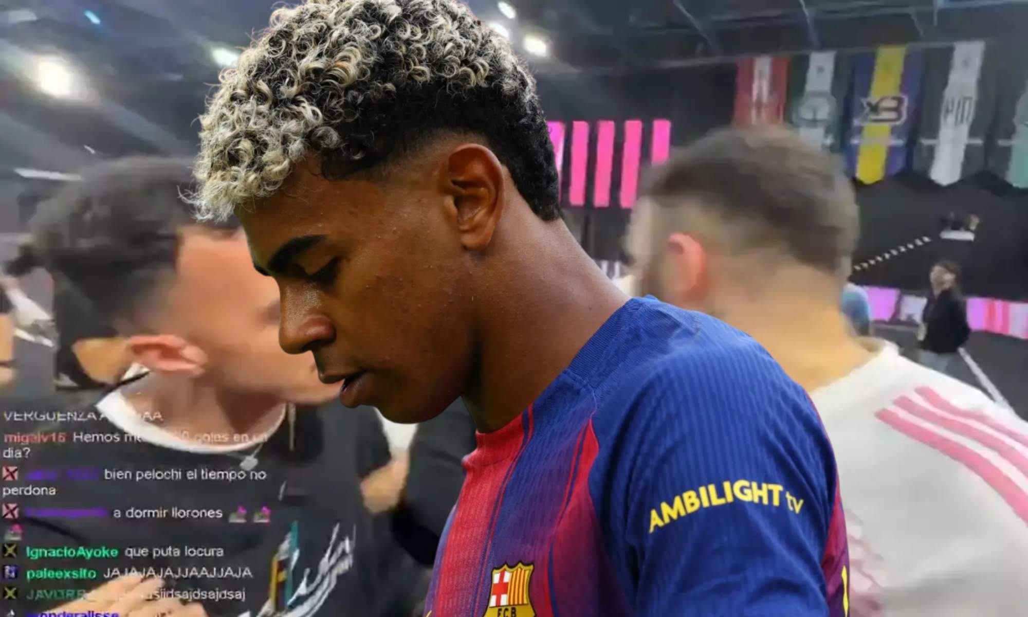 Los amigos de Lamine Yamal generan un episodio de mucha tensión en la Kings League