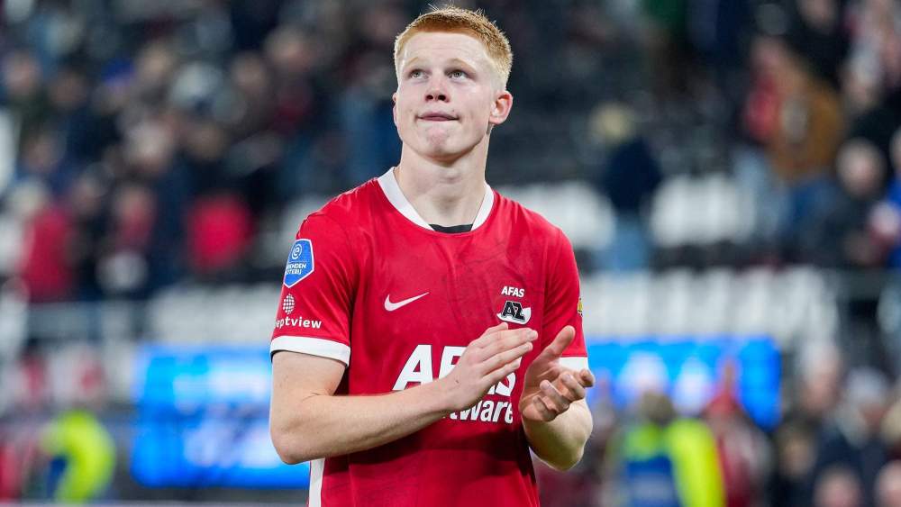 Kees Smit con el AZ en un partido Kees Smit con el AZ en un partido