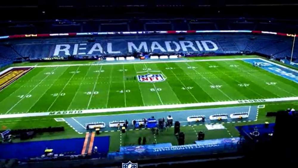 El Bernabéu preparando la NFL El Bernabéu preparando la NFL