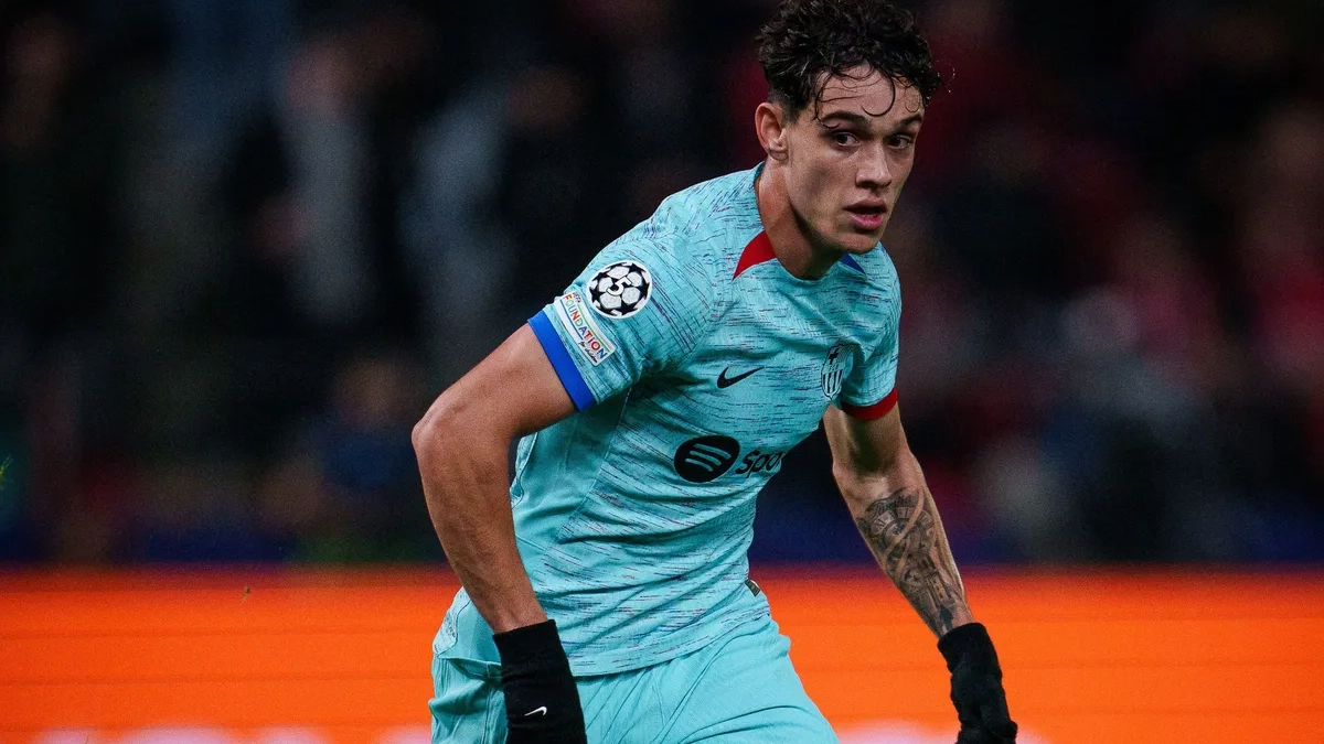 Hector Fort con el Barça Hector Fort con el Barça