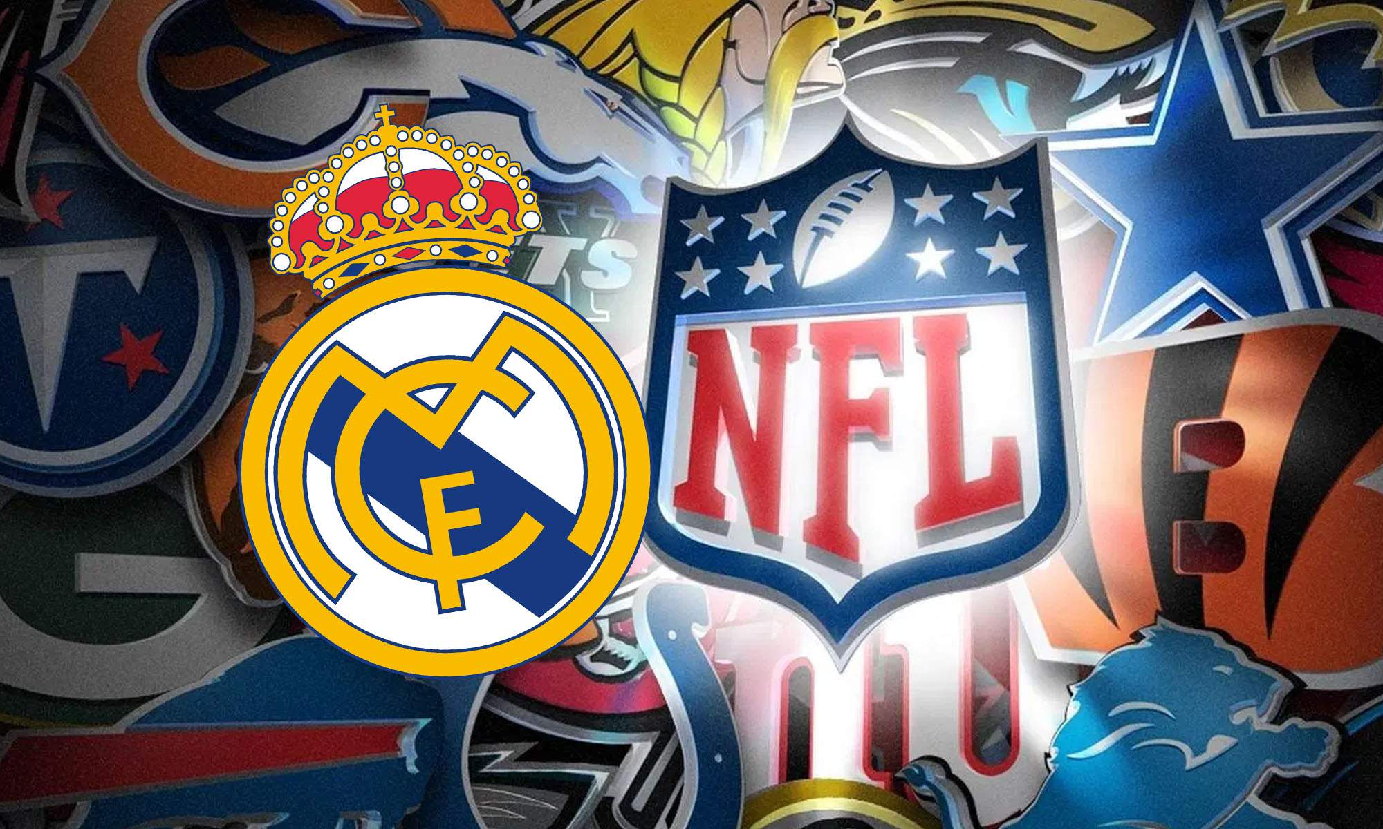 Logo NFL con Real Madrid