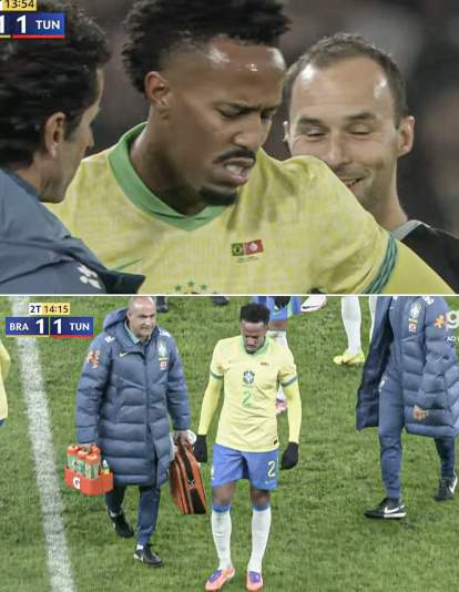 Militao lesionado con Brasil Militao lesionado con Brasil