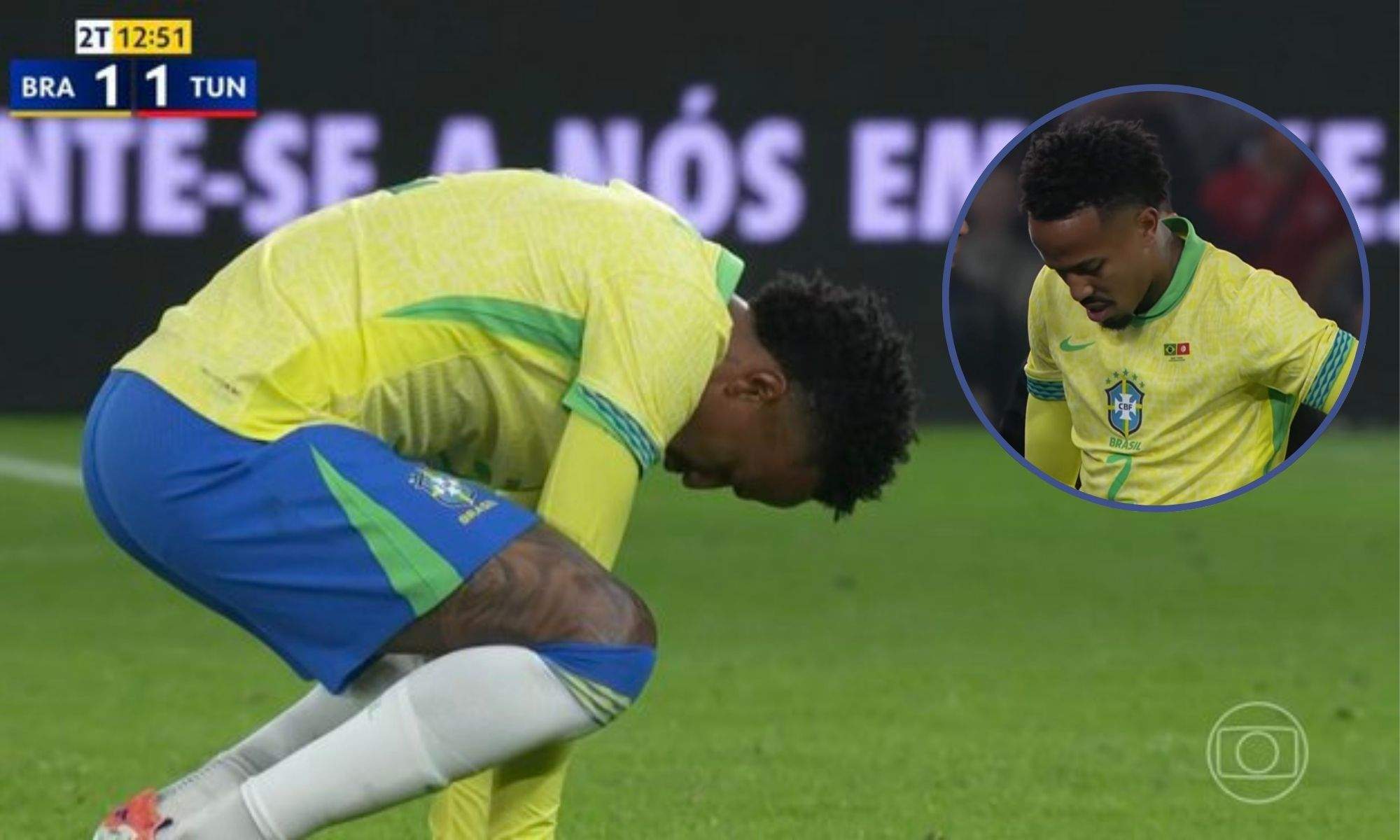 Militao lesionado con Brasil