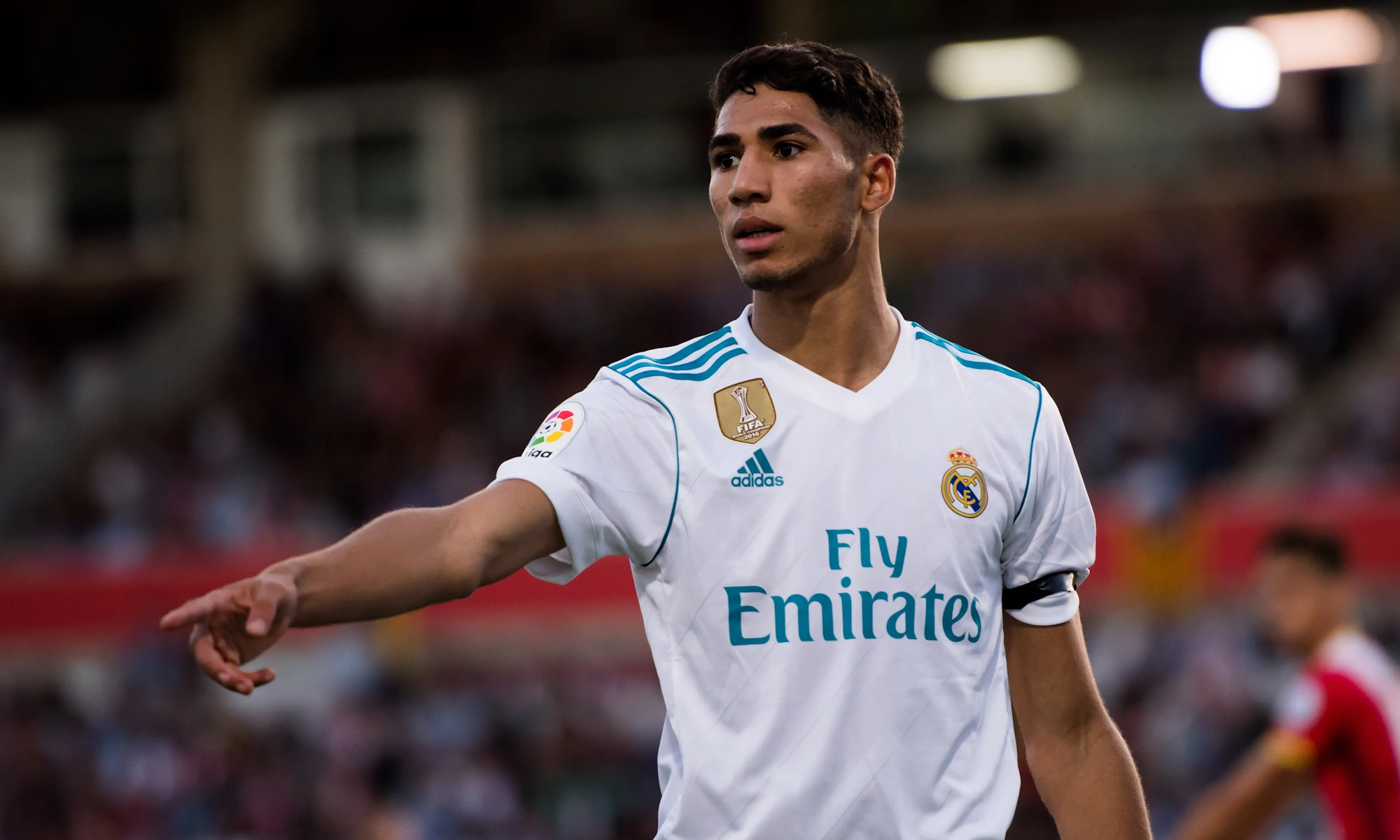 Hakimi con el Real Madrid Hakimi con el Real Madrid