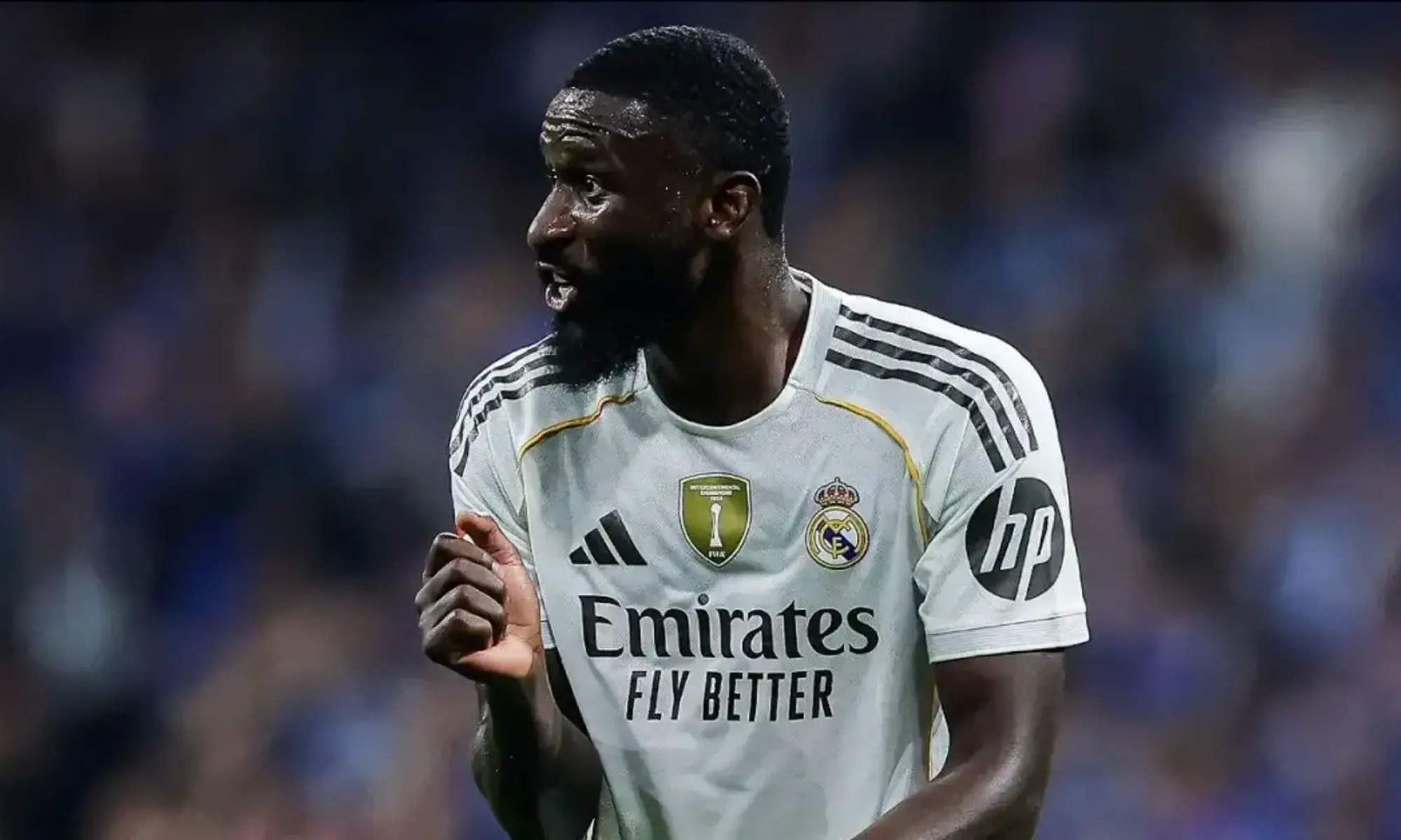 Antonio Rüdiger con el Real Madrid