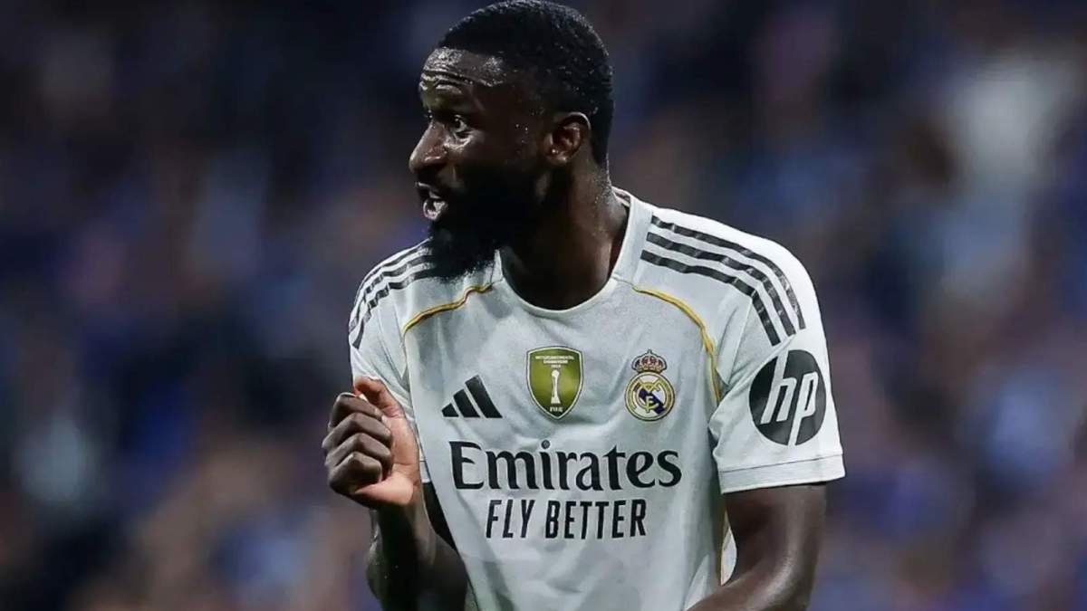 Antonio Rüdiger con el Real Madrid