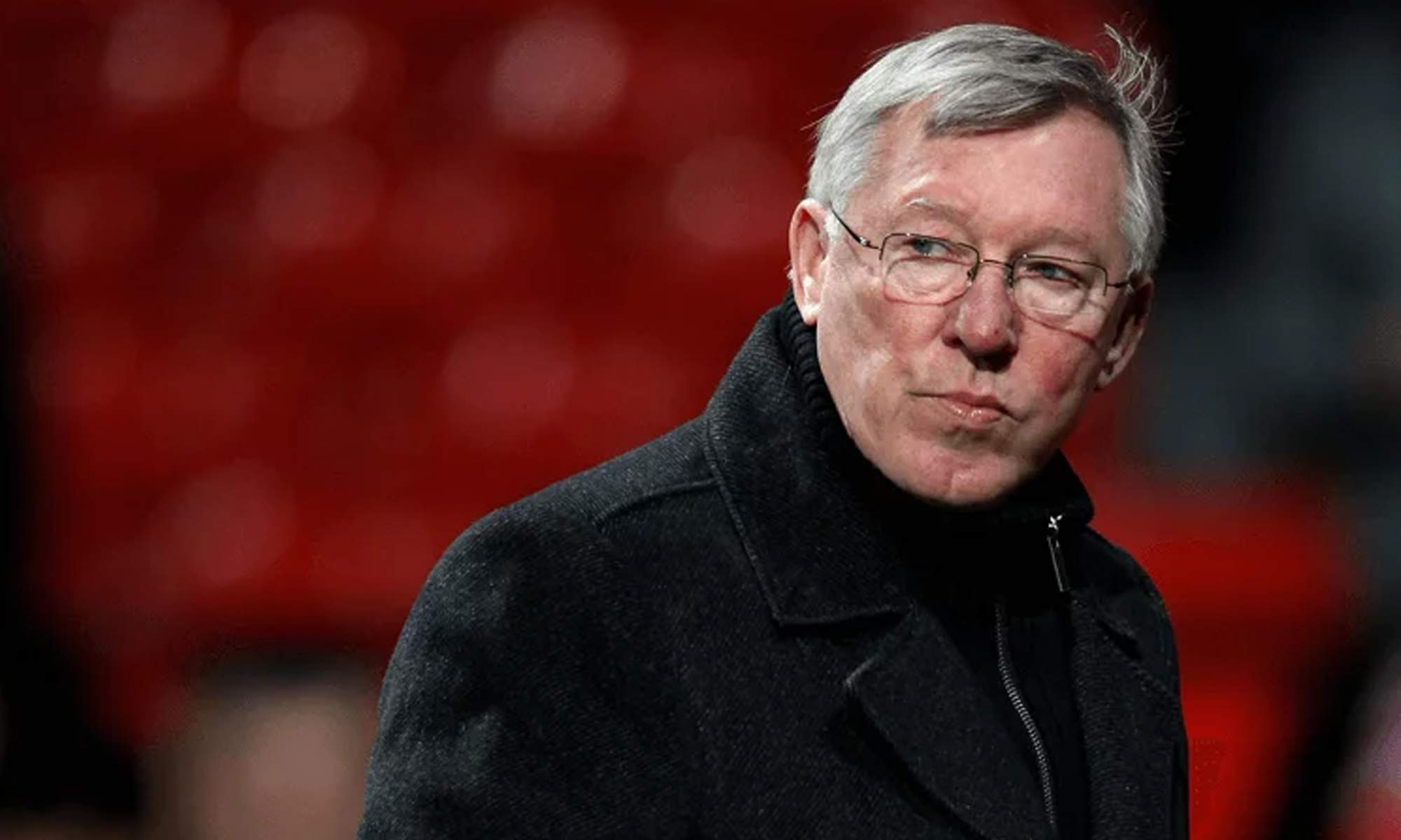 Sir Alex Ferguson, entrenador del Manchester United. Sir Alex Ferguson, entrenador del Manchester United.