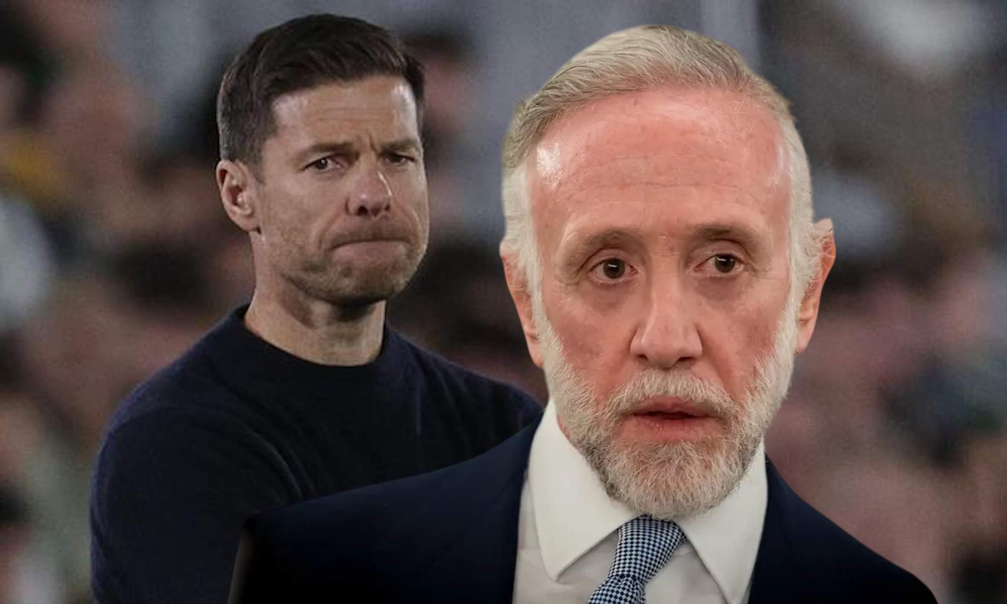 Eduardo Inda y Xabi Alonso