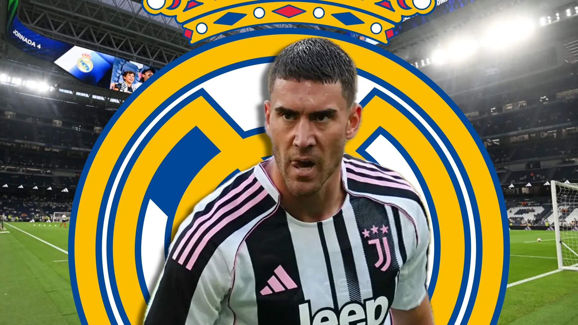 Bombazo para la delantera, Vlahovic al Real Madrd y gratis