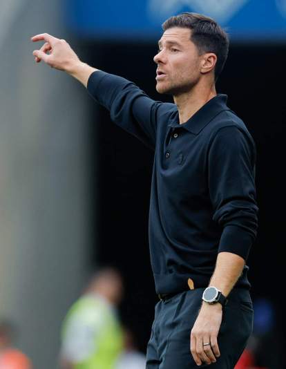 Xabi Alonso en un partido del Real Madrid. Xabi Alonso en un partido del Real Madrid.