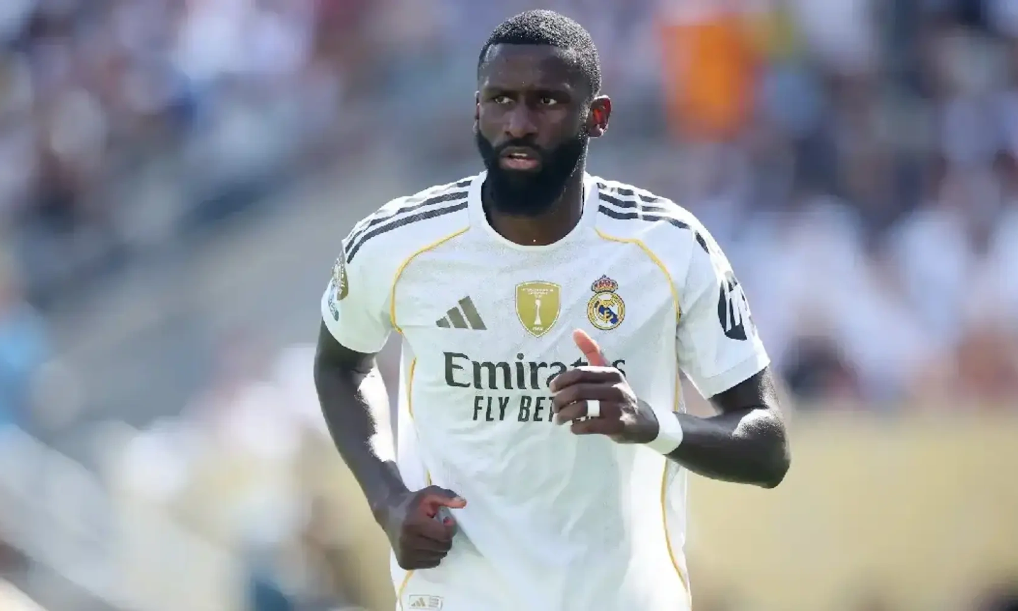 Antonio Rüdiger con el Real Madrid