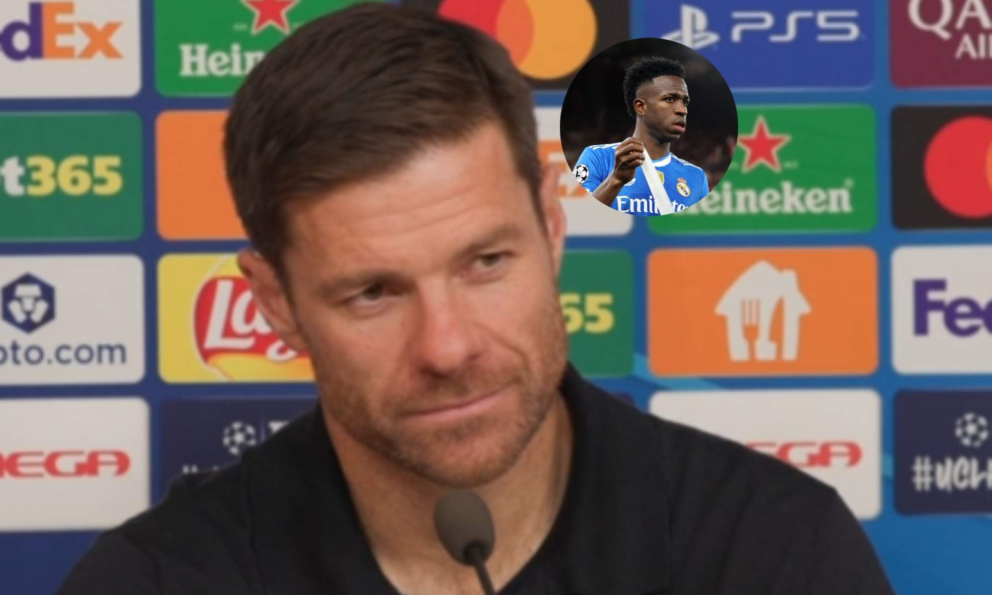 Xabi Alonso tiene unas buenas palabras hacia Vinicius tras el partido