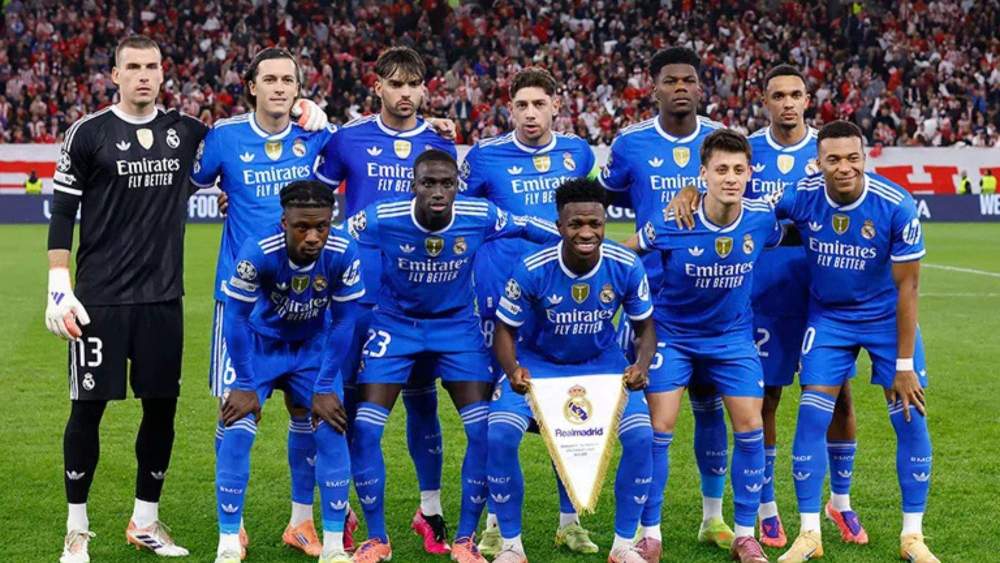 Once del Real Madrid frente al Olympiacos Once del Real Madrid frente al Olympiacos