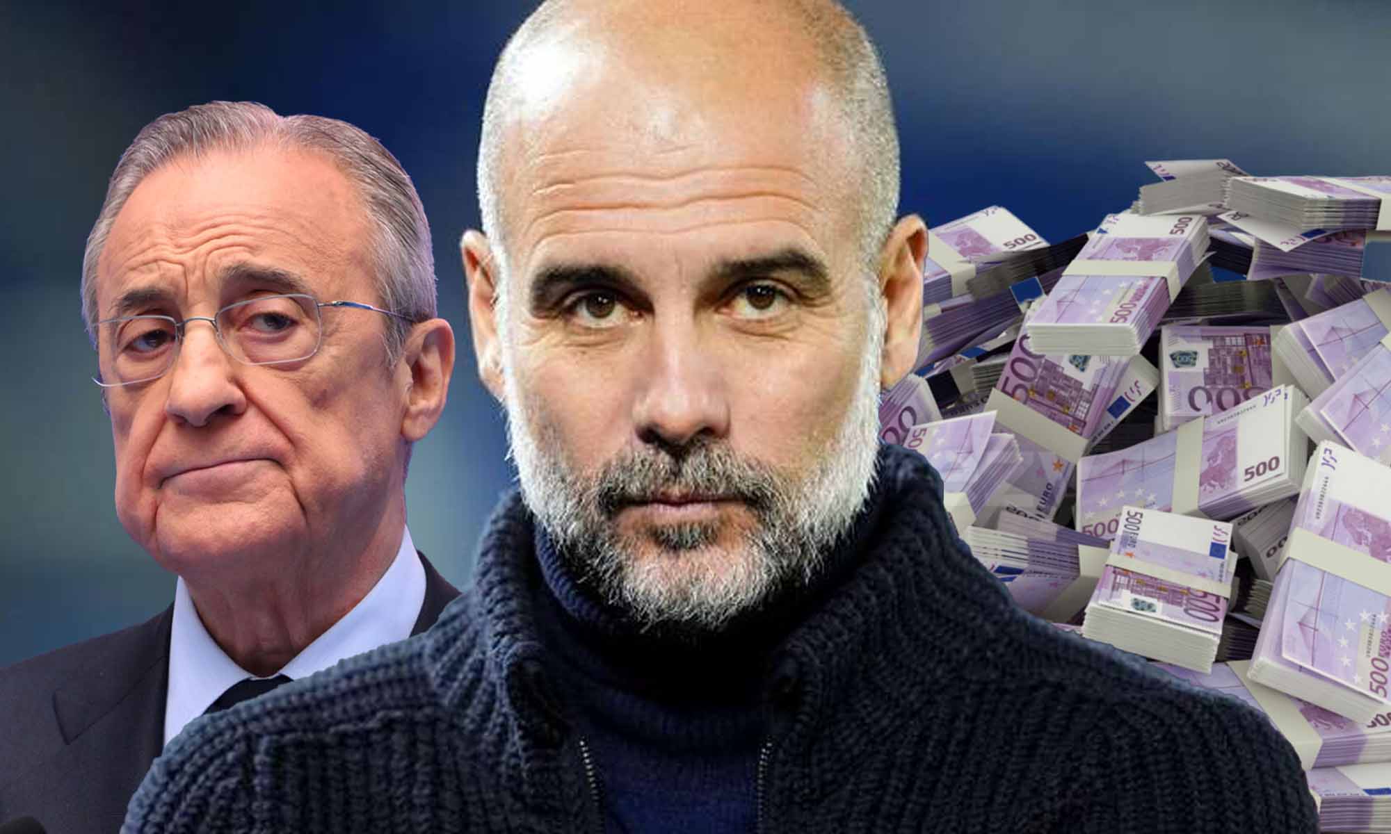 Guardiola monton de dinero y Florentino