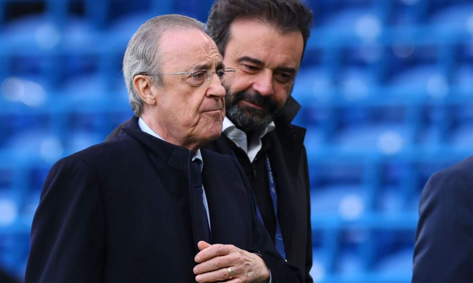 Florentino Pérez, José Ángel Sánchez y el Real Madrid. 