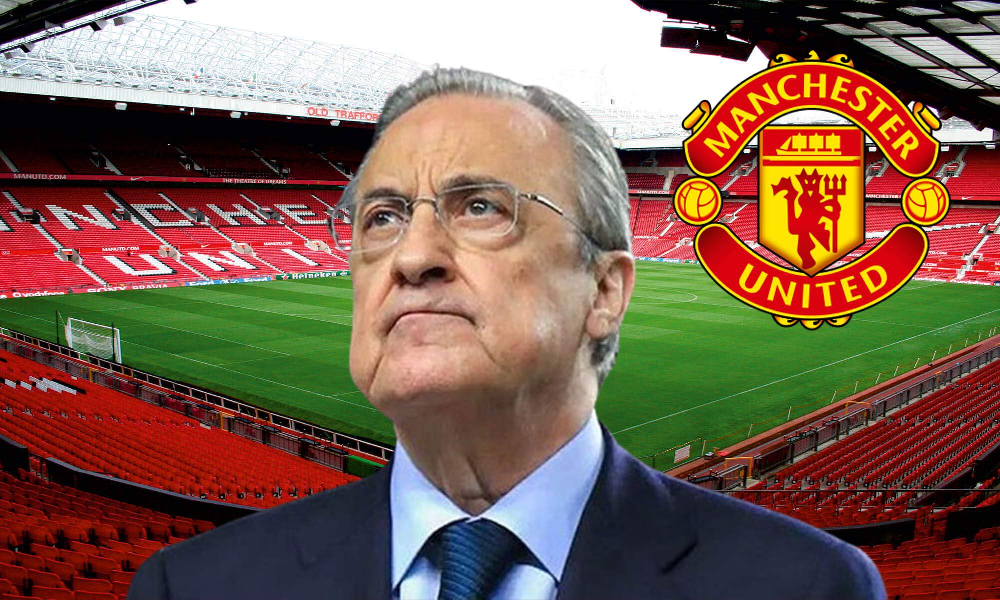 Florentino Pérez y Manchester United