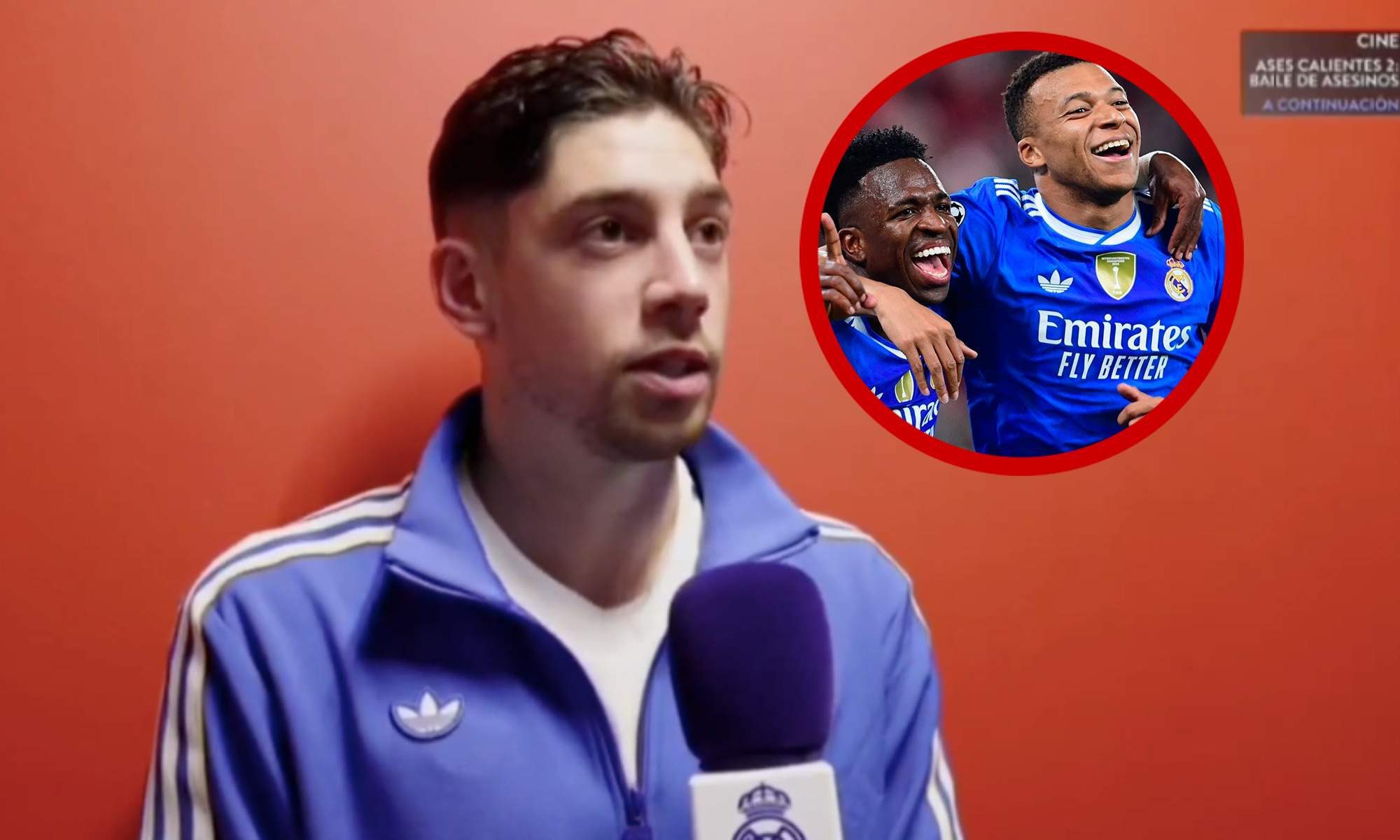 Valverde, Mbappé y Vinicius