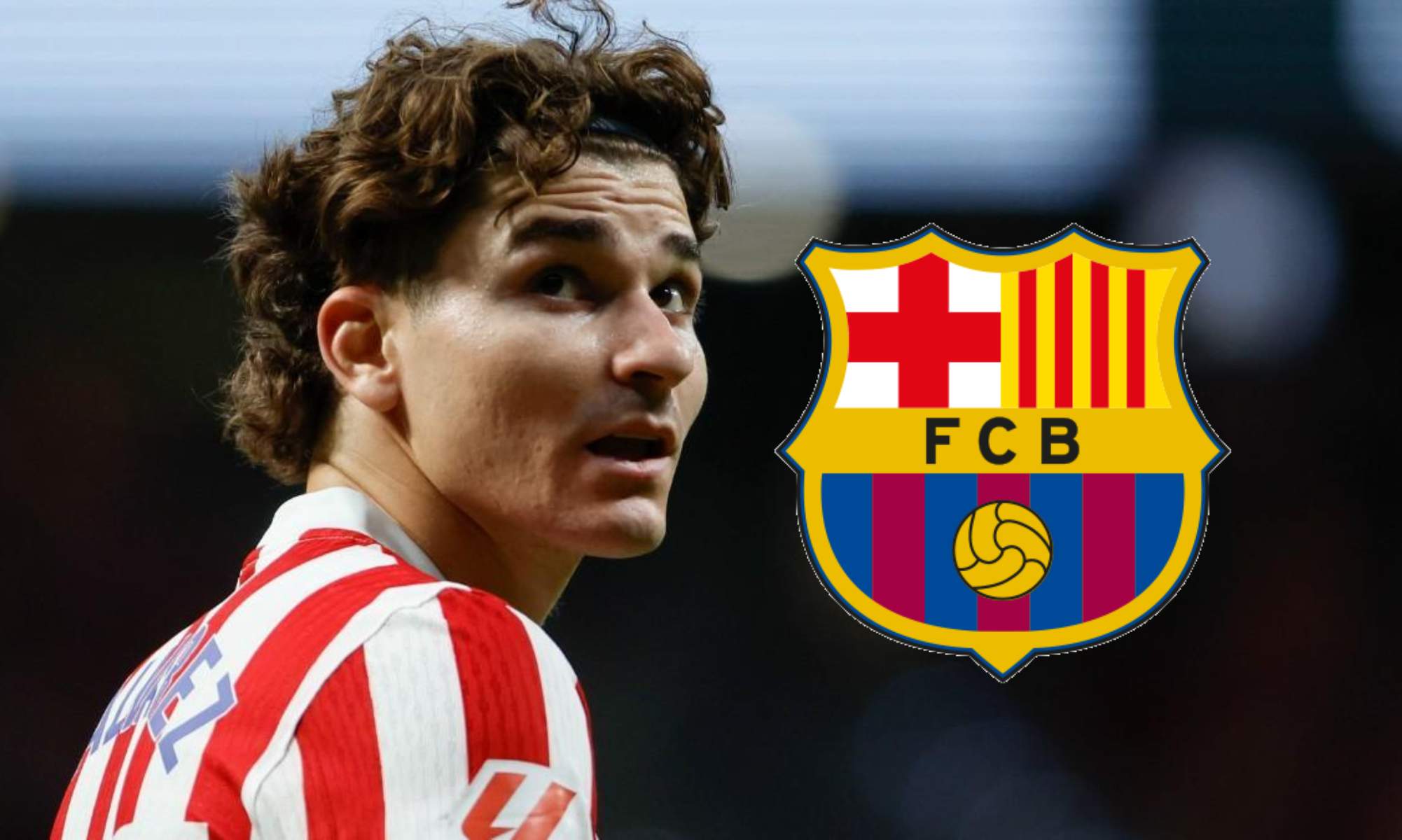 El Barcelona por los suelos con Julián Álvarez