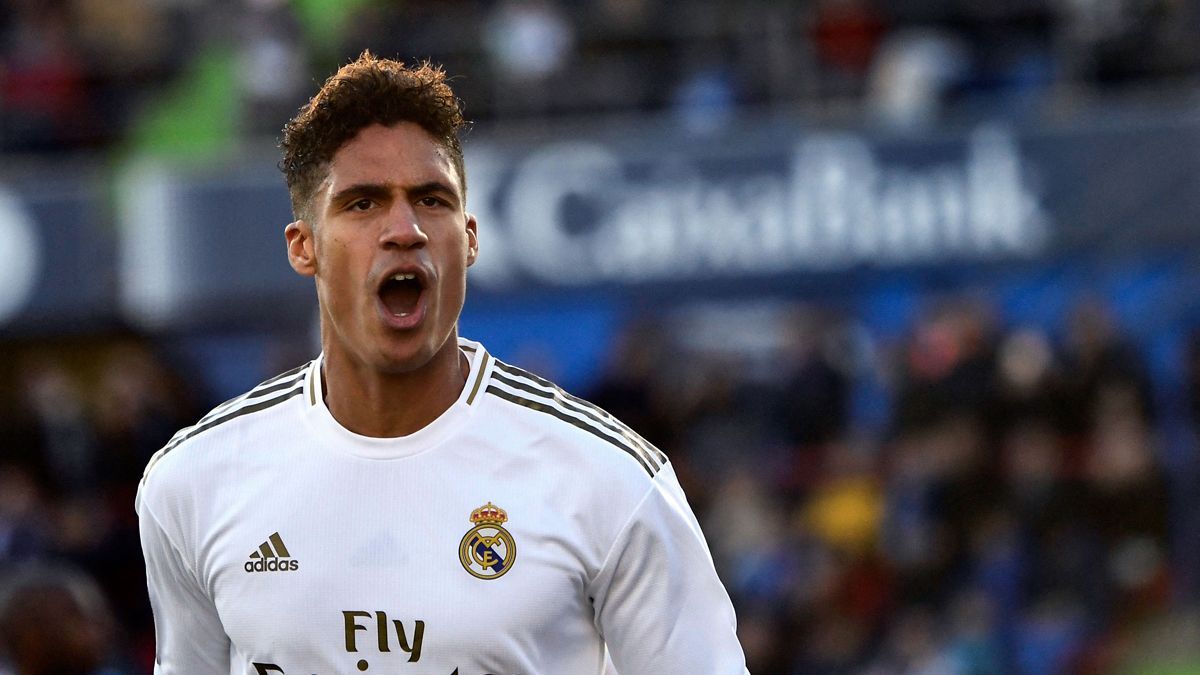 Raphael Varane con la camiseta del Real Madrid