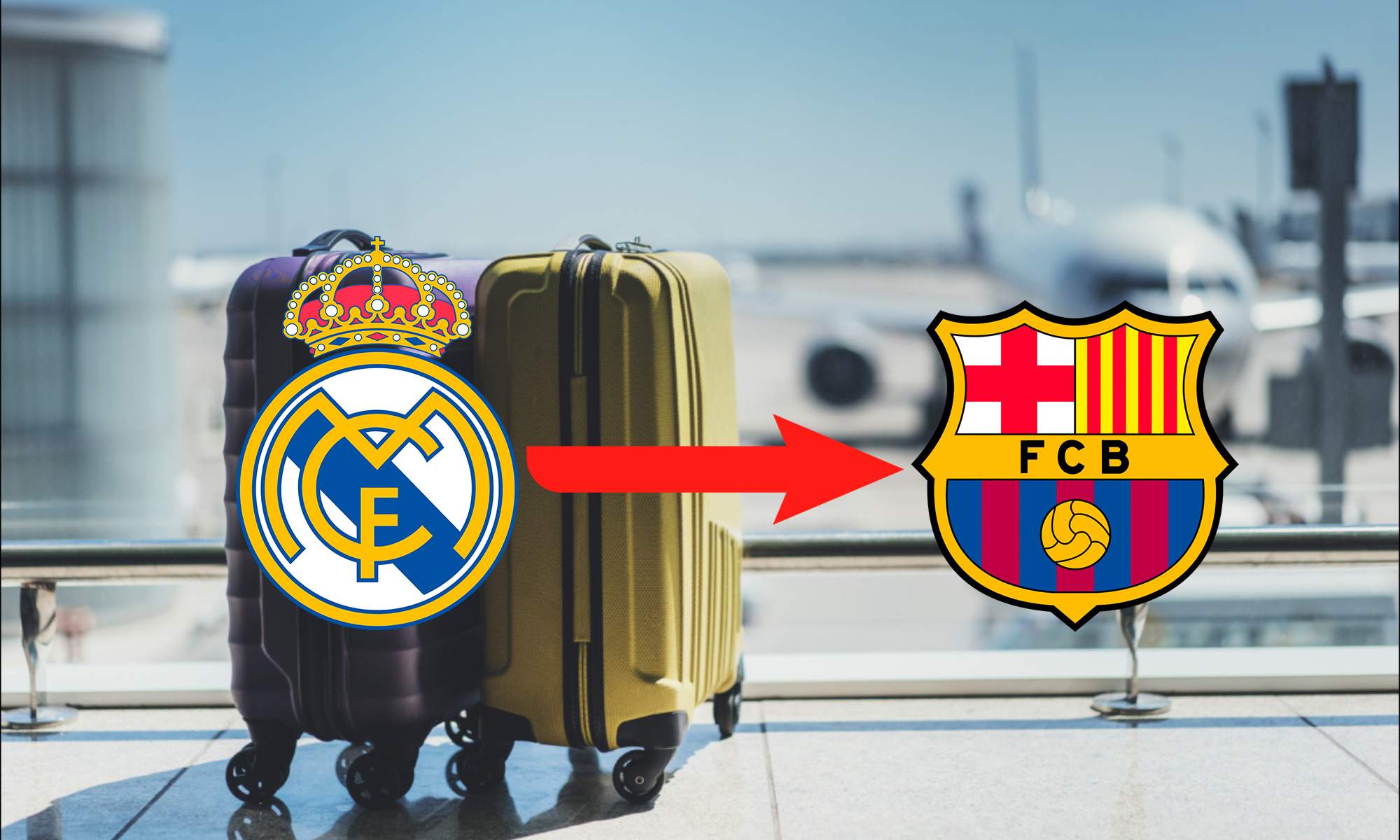 Adiós al Real Madrid para fichar por el Barcelona