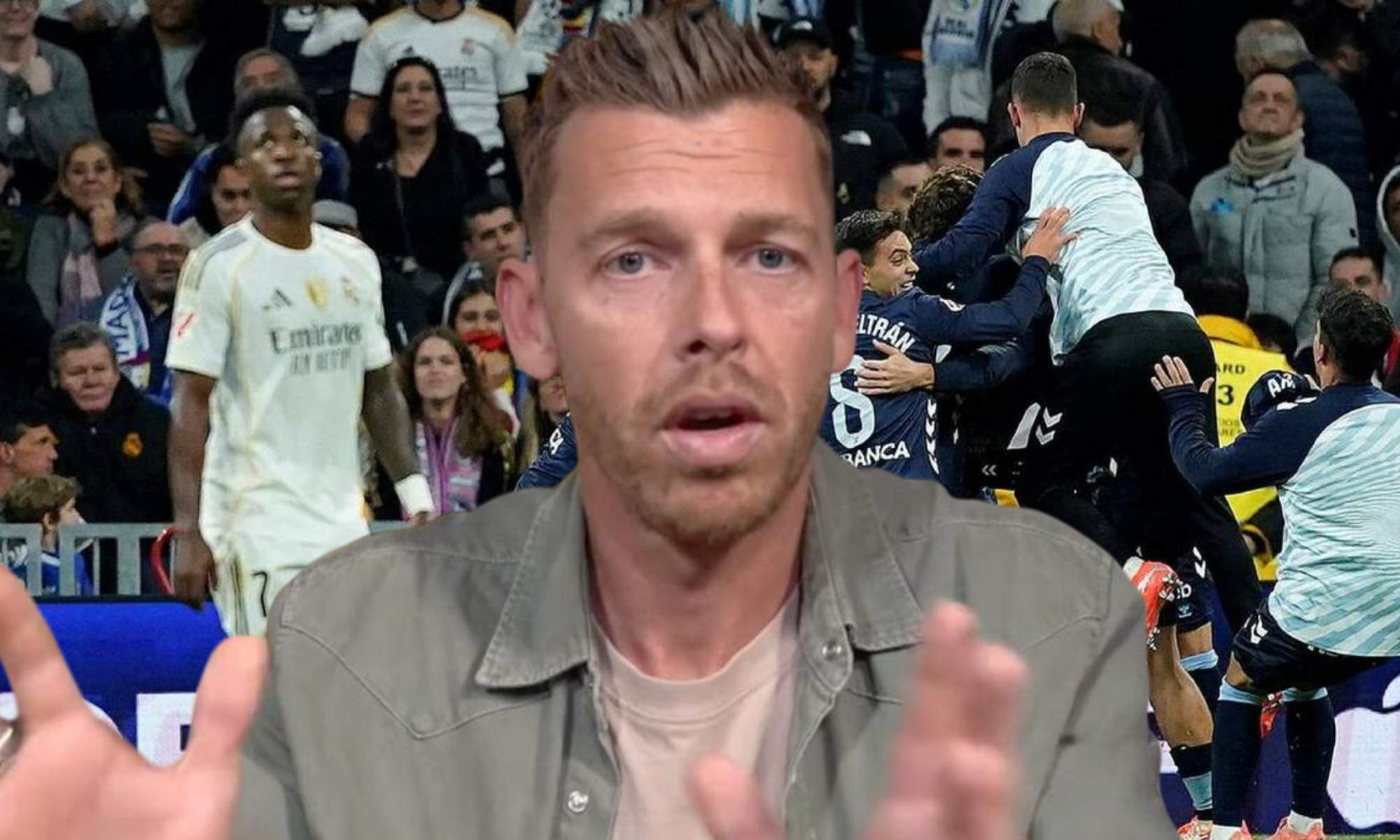 Jota Jordi pasó desapercibido durante el Real Madrid - RC Celta de Vigo: raro en él