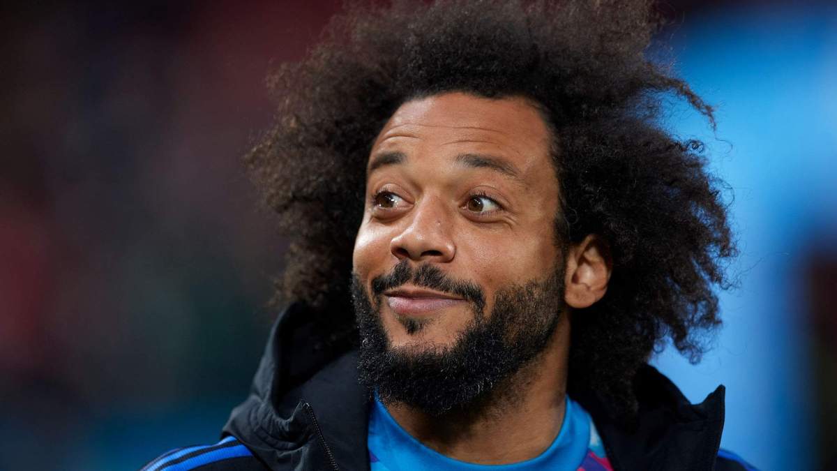 Marcelo Vieira jugando un partido con el Real Madrid. Marcelo Vieira jugando un partido con el Real Madrid.